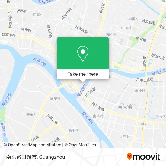 南头路口超市 map