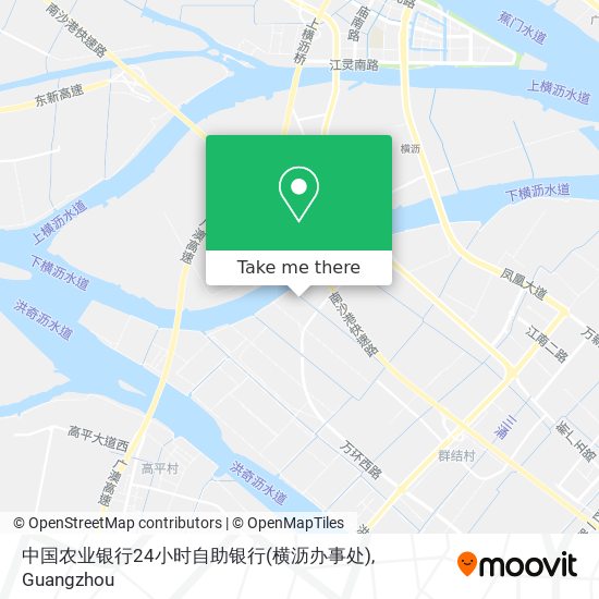 中国农业银行24小时自助银行(横沥办事处) map