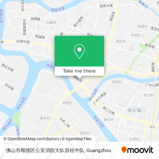 佛山市顺德区公安消防大队容桂中队 map