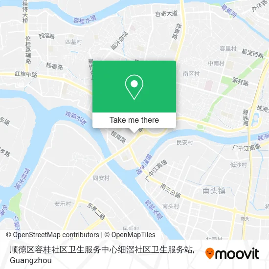 顺德区容桂社区卫生服务中心细滘社区卫生服务站 map