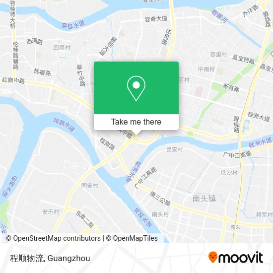程顺物流 map