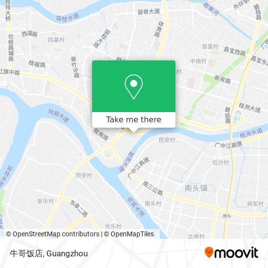 牛哥饭店 map