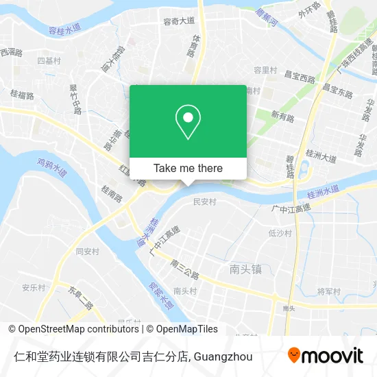 仁和堂药业连锁有限公司吉仁分店 map