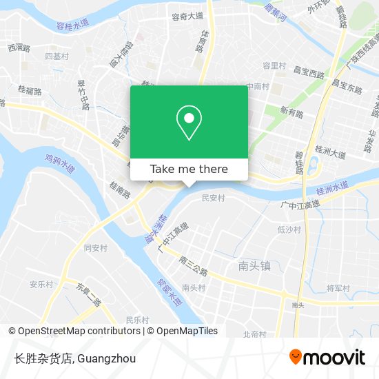 长胜杂货店 map