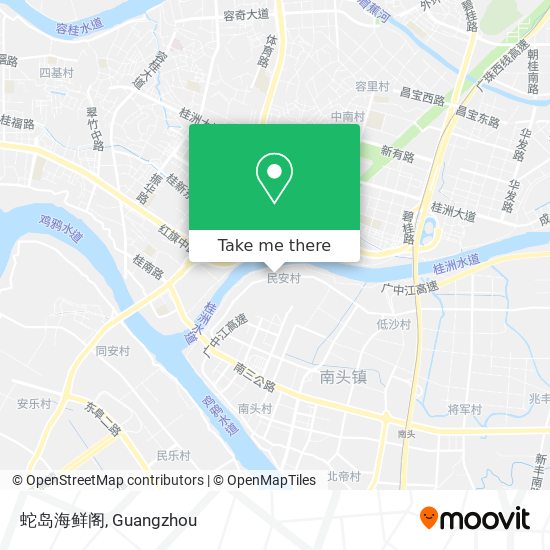 蛇岛海鲜阁 map