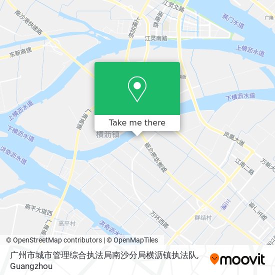 广州市城市管理综合执法局南沙分局横沥镇执法队 map