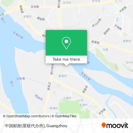 中国邮政(星槎代办所) map