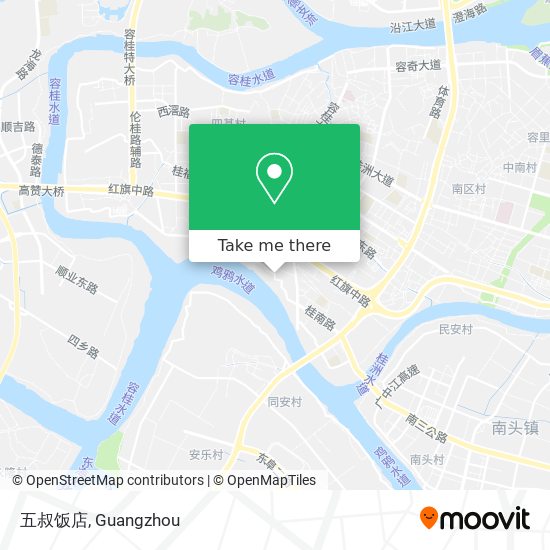 五叔饭店 map