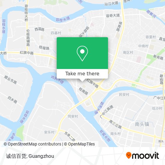 诚信百货 map