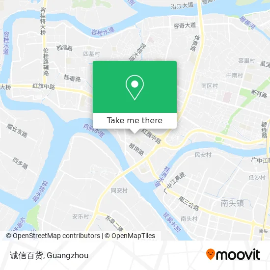 诚信百货 map