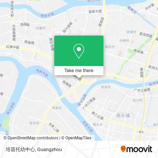 培苗托幼中心 map