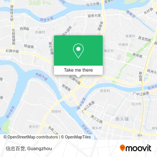 信忠百货 map