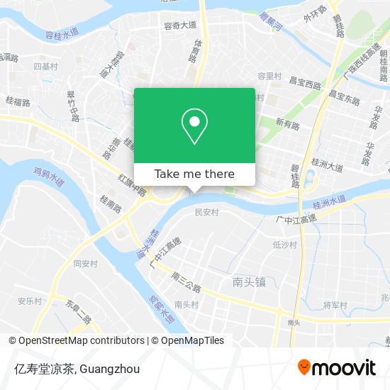 亿寿堂凉茶 map