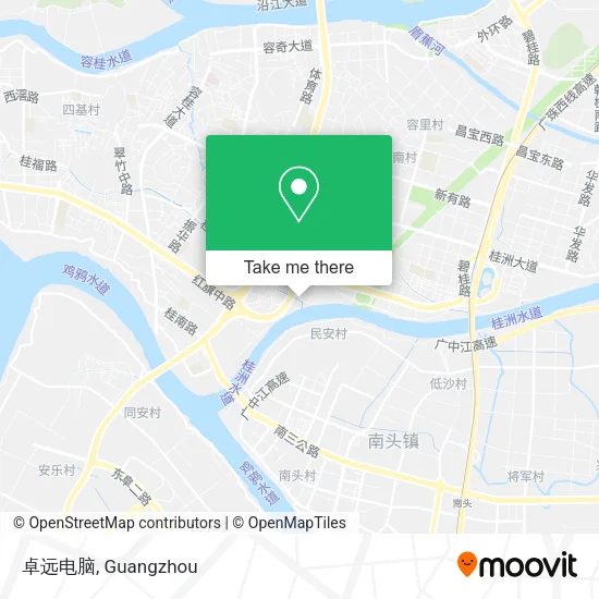 卓远电脑 map