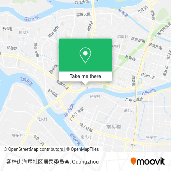 容桂街海尾社区居民委员会 map