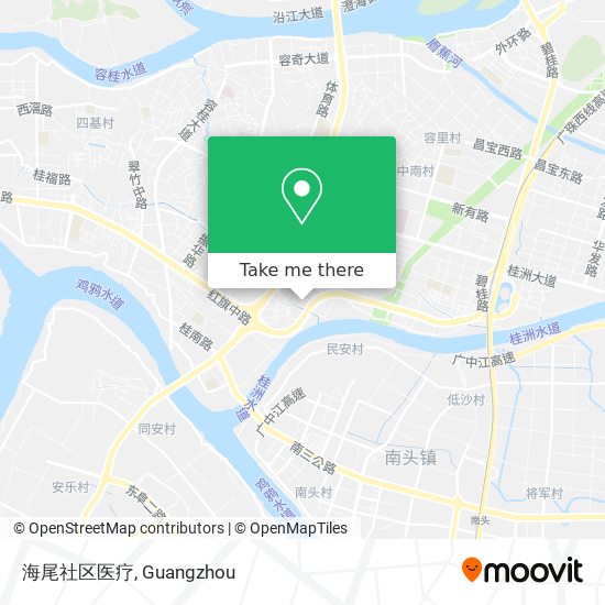 海尾社区医疗 map