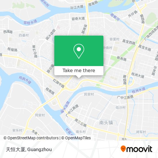 天恒大厦 map