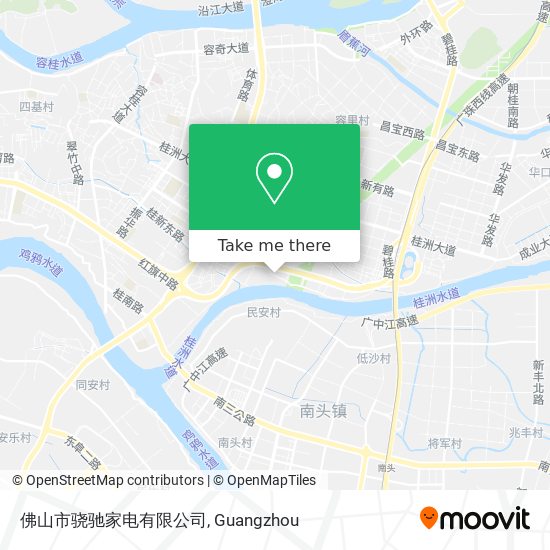 佛山市骁驰家电有限公司 map