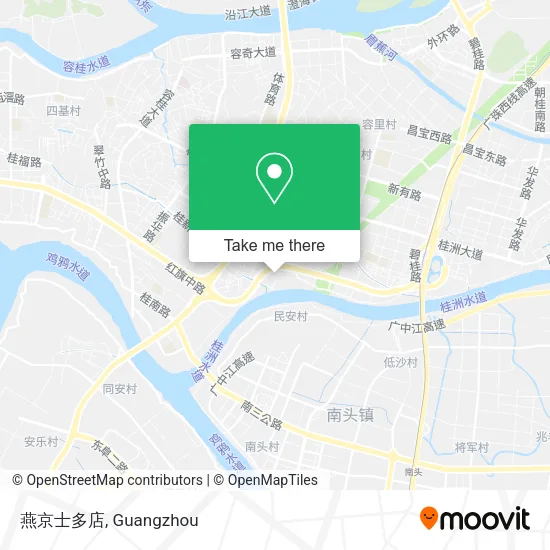 燕京士多店 map