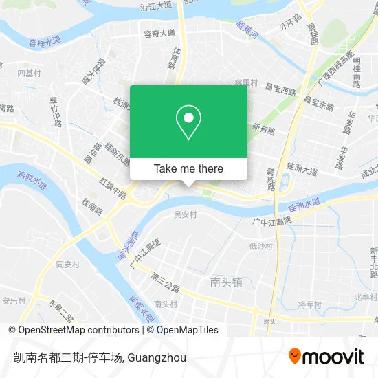 凯南名都二期-停车场 map