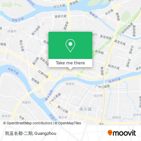 凯蓝名都-二期 map