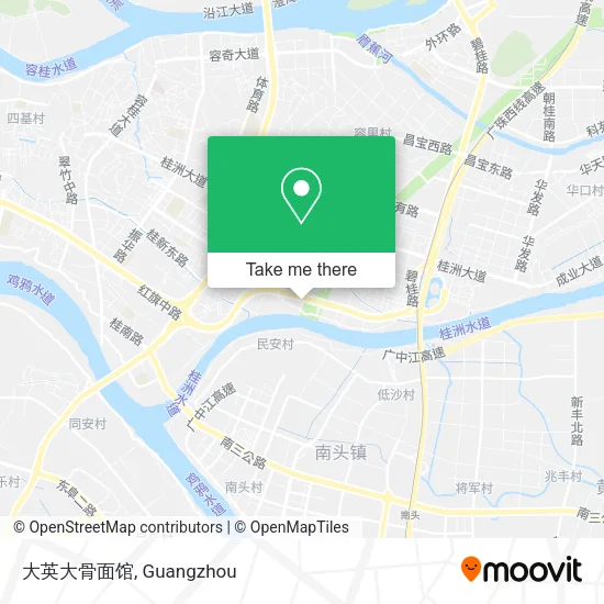 大英大骨面馆 map