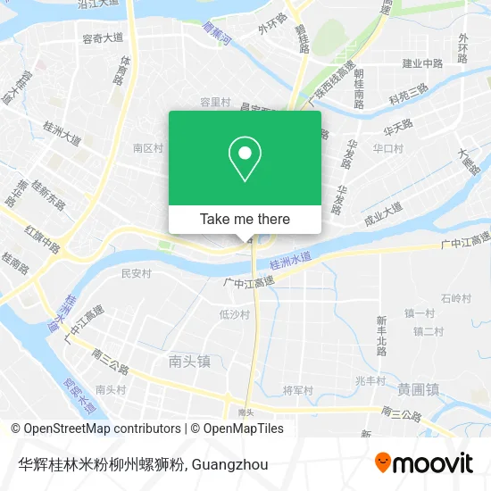 华辉桂林米粉柳州螺狮粉 map