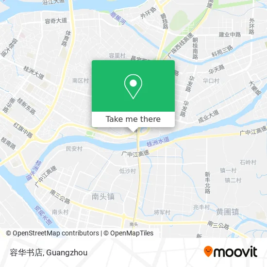 容华书店 map