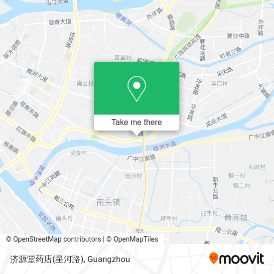 济源堂药店(星河路) map