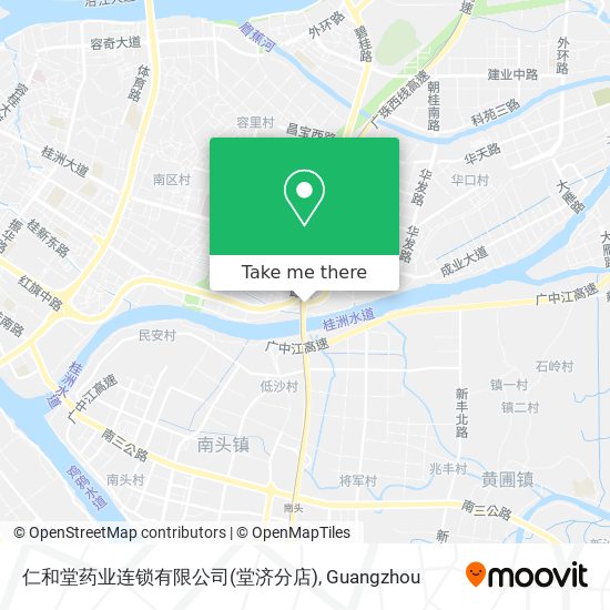 仁和堂药业连锁有限公司(堂济分店) map