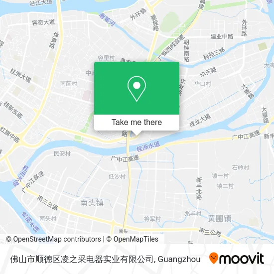 佛山市顺德区凌之采电器实业有限公司 map