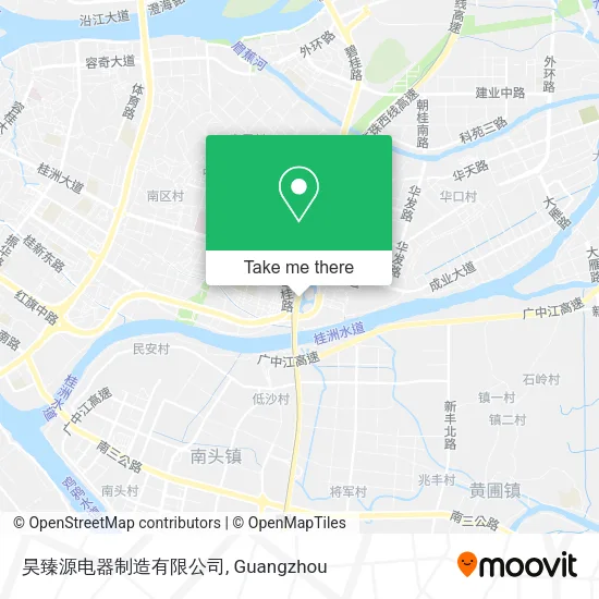 昊臻源电器制造有限公司 map