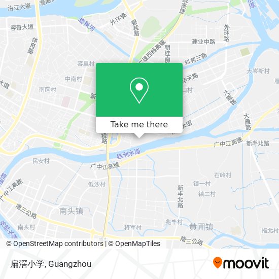 扁滘小学 map