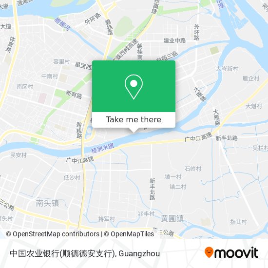 中国农业银行(顺德德安支行) map
