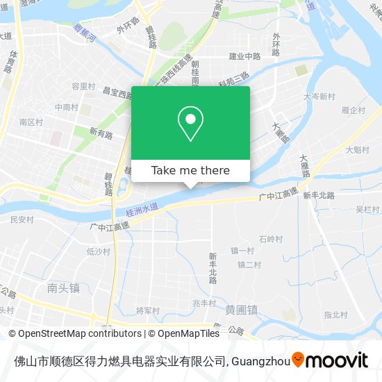 佛山市顺德区得力燃具电器实业有限公司 map