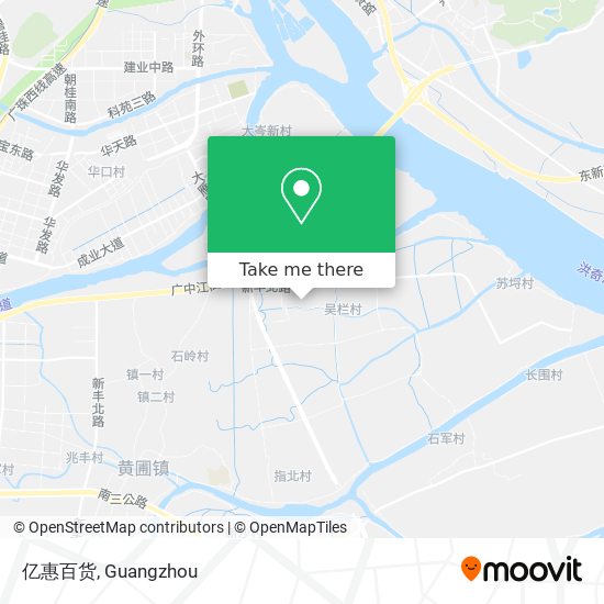亿惠百货 map