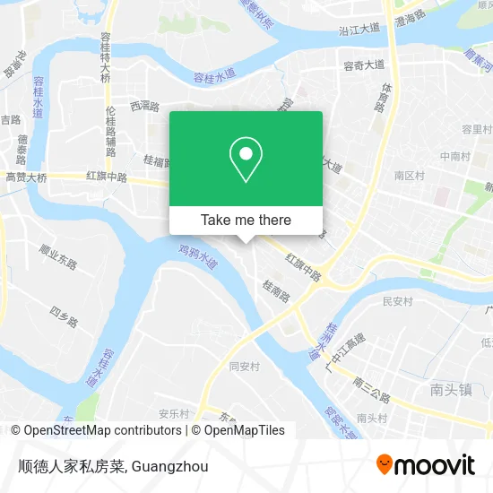 顺德人家私房菜 map