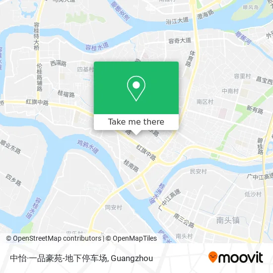 中怡·一品豪苑-地下停车场 map