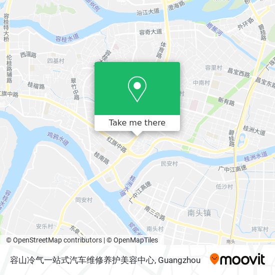 容山冷气一站式汽车维修养护美容中心 map