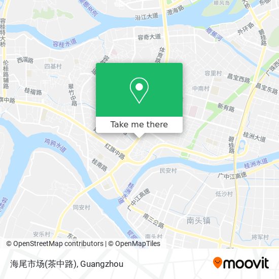 海尾市场(茶中路) map