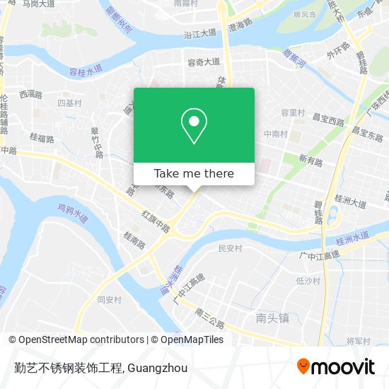 勤艺不锈钢装饰工程 map