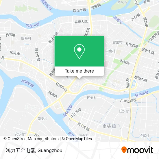 鸿力五金电器 map