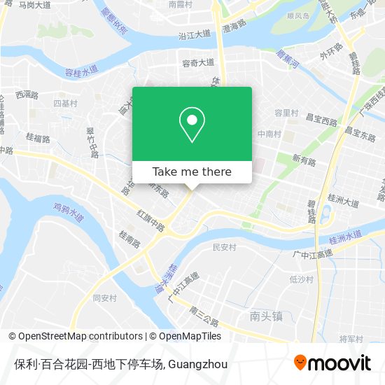 保利·百合花园-西地下停车场 map
