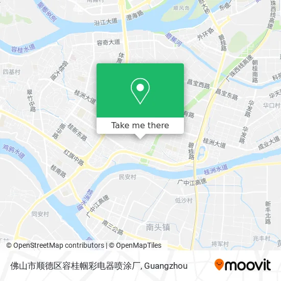 佛山市顺德区容桂帼彩电器喷涂厂 map