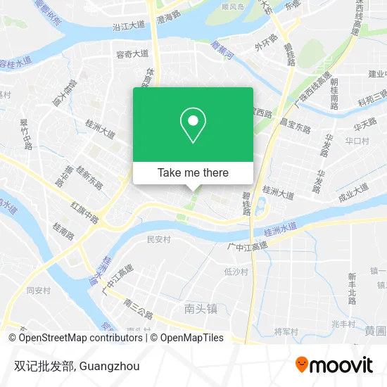 双记批发部 map
