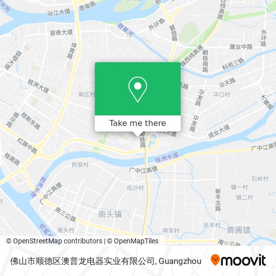 佛山市顺德区澳普龙电器实业有限公司 map