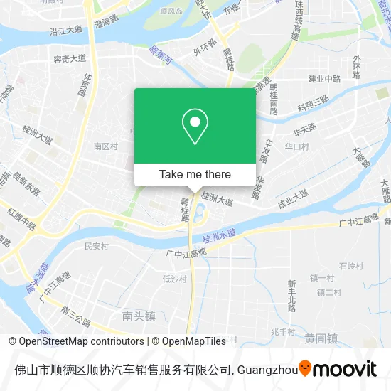 佛山市顺德区顺协汽车销售服务有限公司 map