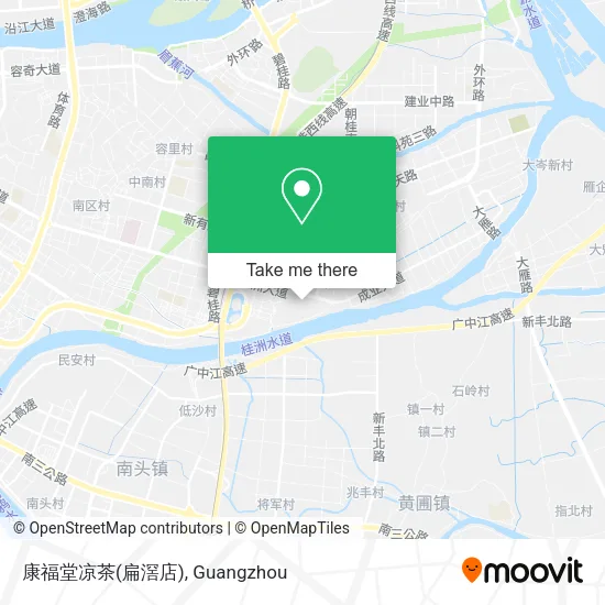 康福堂凉茶(扁滘店) map