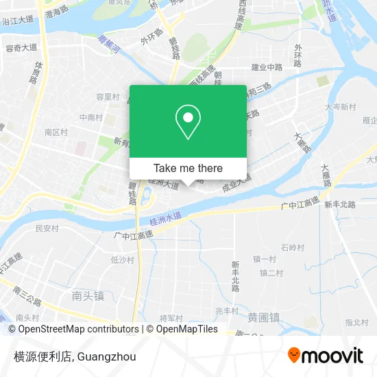 横源便利店 map