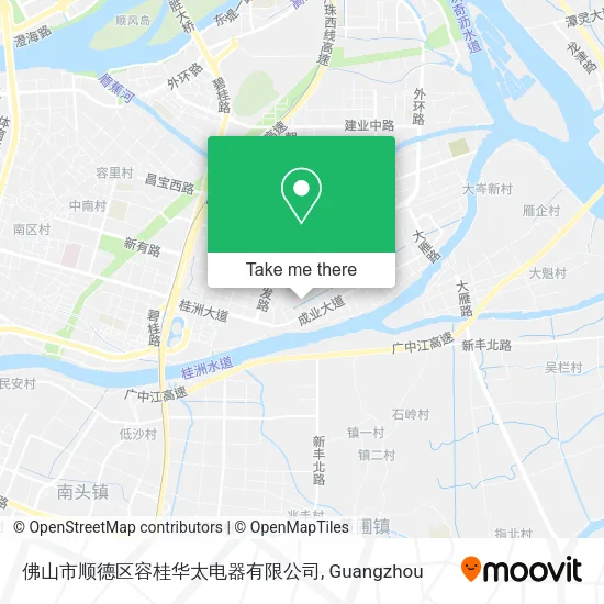 佛山市顺德区容桂华太电器有限公司 map